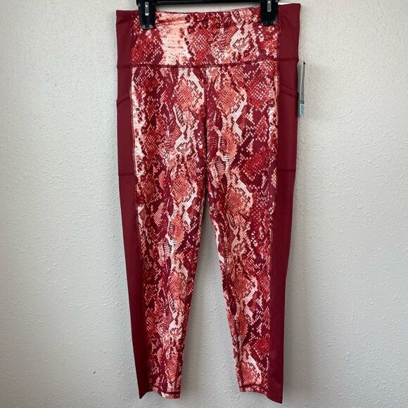 NWT Ideology High Rise 7/8 Length Athletic Leggings Size L - Picture 1 of 8